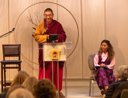 Rinpoche at the Center for Spiritual Awakenings